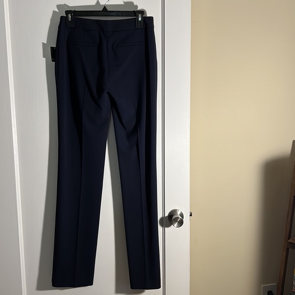 Tahari Navy Pants Teacher Business Office Work Slacks - Picture 2 of 6
